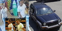 Suspects and suspect vehicle